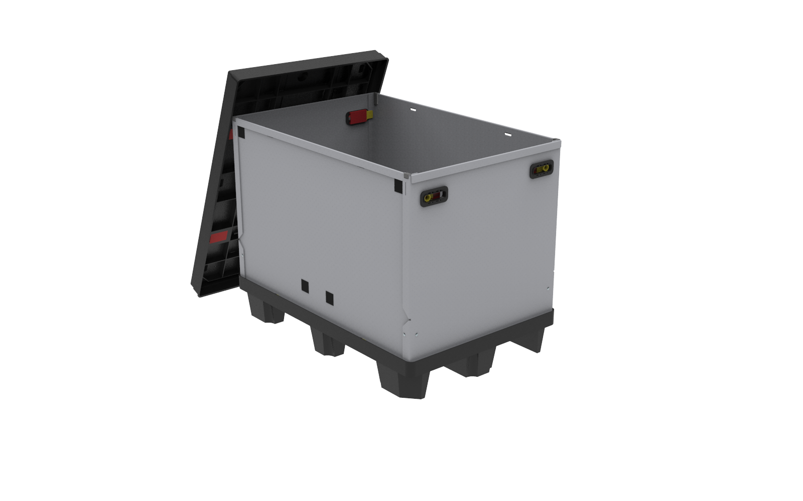 Smart TPS foldable pallet boxes