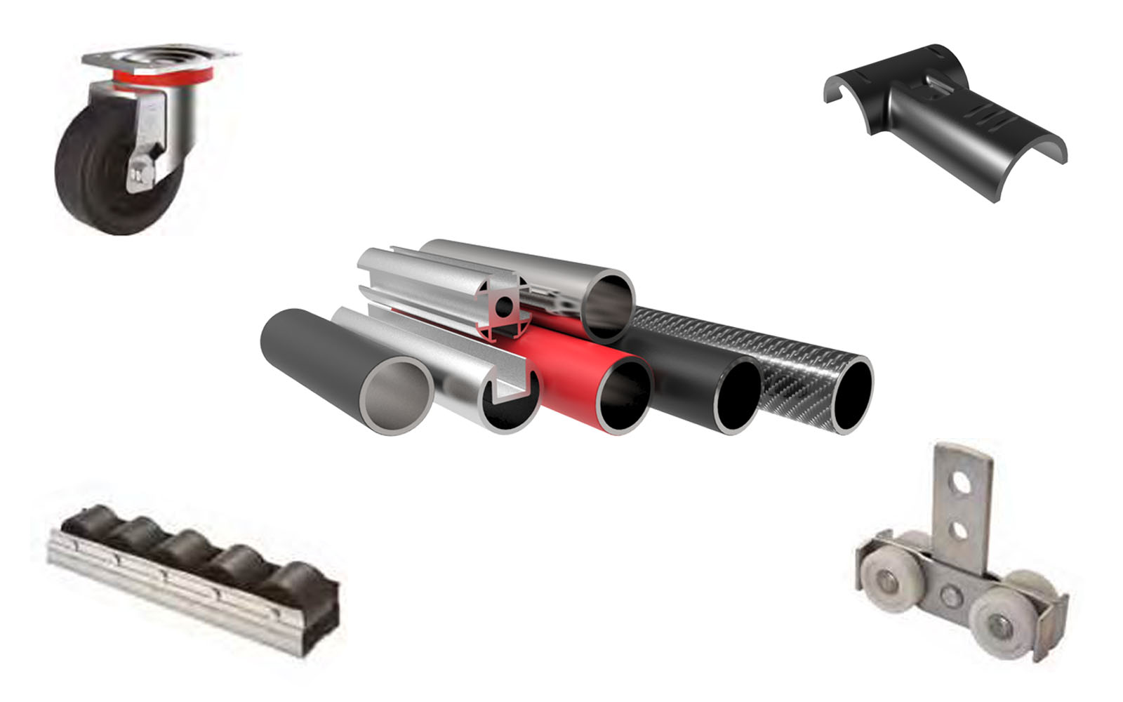 Accessories for tube systems