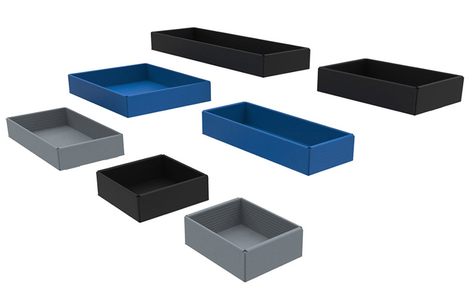 Cardboardplastic boxes Standard or custom