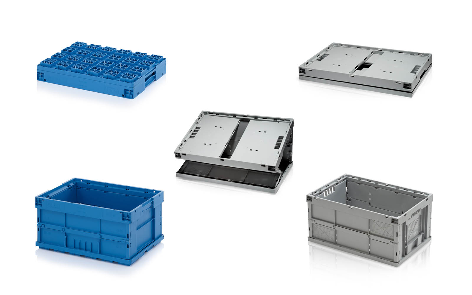 Collapsible crates