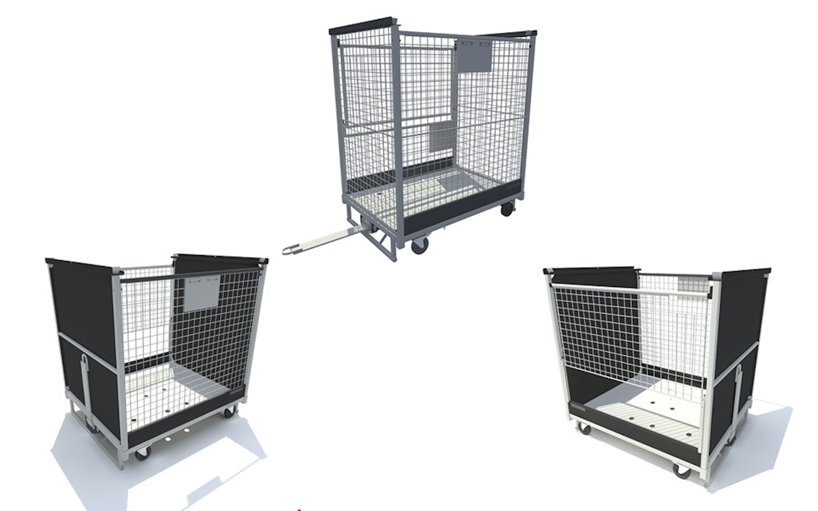 Metal rollcontainers