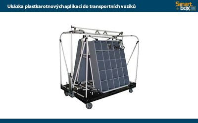 Plastkartonové aplikace pro transportní vozíky obr. 1