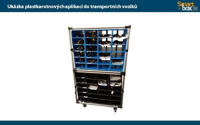 Plastkartonové aplikace pro transportní vozíky obr. 2