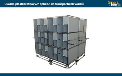 Plastkartonové aplikace pro transportní vozíky obr. 3
