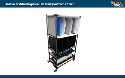 Textilní aplikace pro transportní vozíky obr. 1