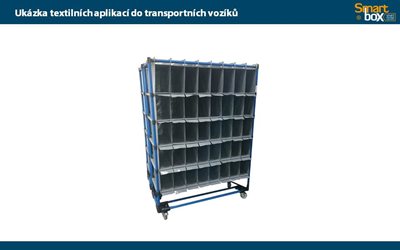 Textilní aplikace pro transportní vozíky obr. 4