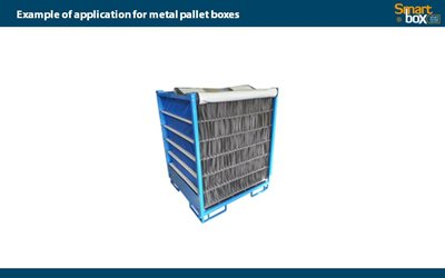 Textile applications for metal pallet boxes pic. 4