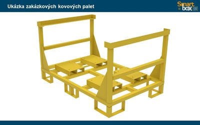 Zakázkové kovové palety obr. 4