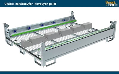 Zakázkové kovové palety obr. 7