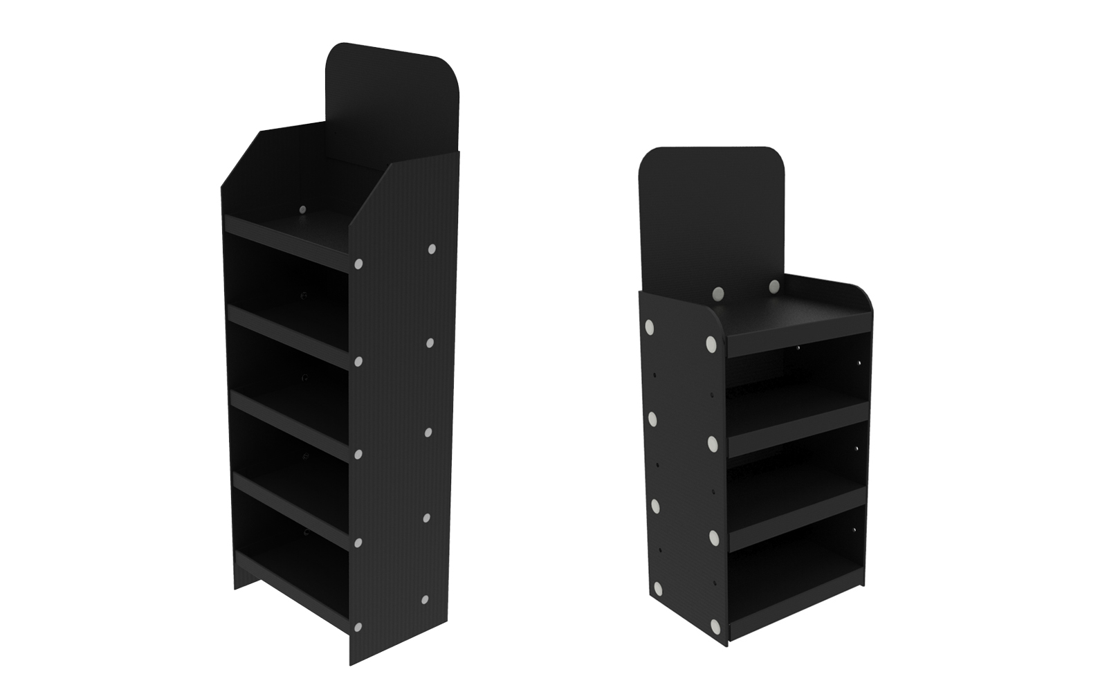 Shelving racks