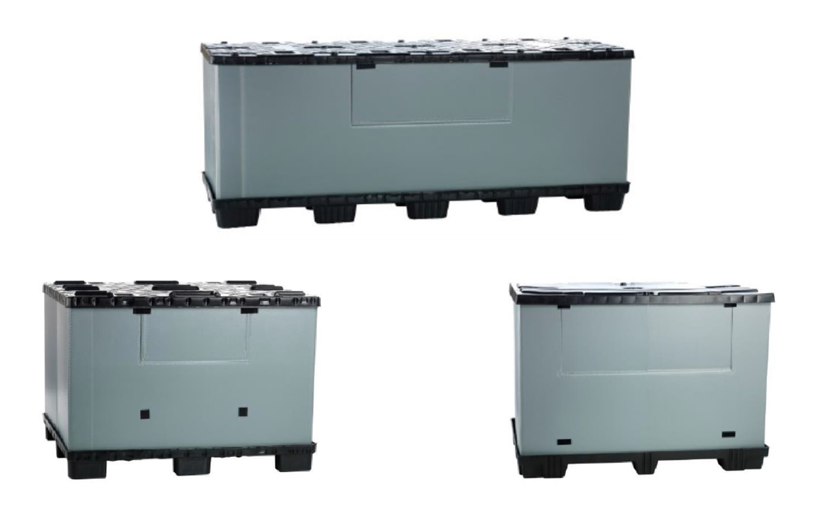 XXL boxes With thermoform pallet and lid