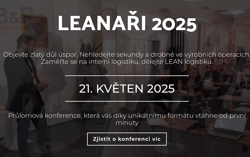 Štíhlá výroba, ale i logistika